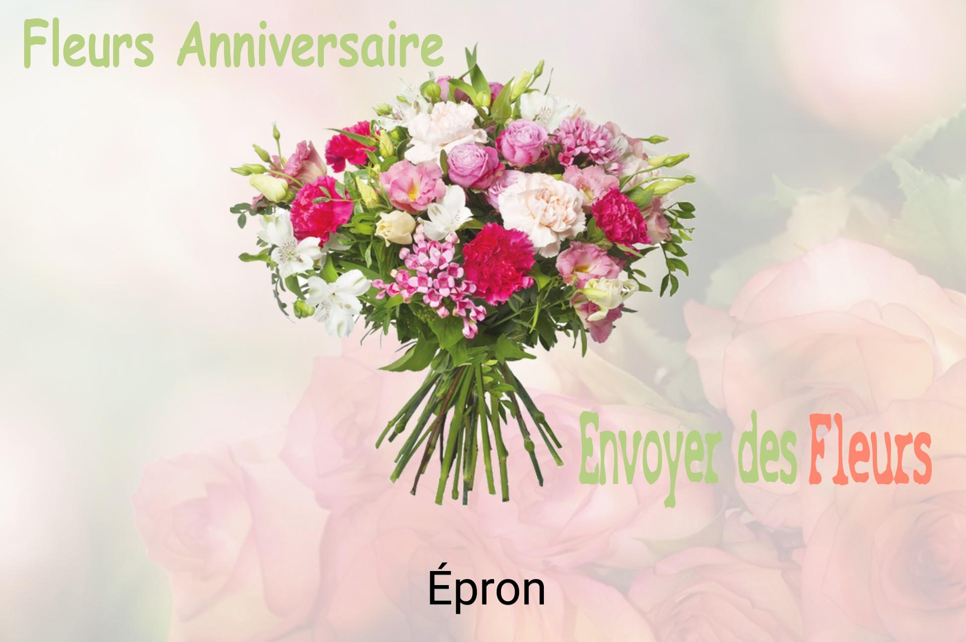 Bouquet de fleurs d’anniversaire livré à Épron